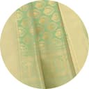 Woman wearing a beige indian kurti for women by Nishtha Chadda
