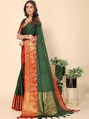 Woman wearing a coral party wear ethnic kurta style by Nishtha Chadda