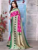 Woman wearing a purple party wear ethnic kurta style by Nishtha Chadda