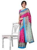 Woman wearing a grey party wear ethnic kurta style by Nishtha Chadda