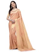 Woman wearing a coral party wear ethnic kurta style by Nishtha Chadda