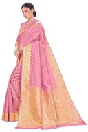 Woman wearing a beige party wear ethnic kurta style by Nishtha Chadda