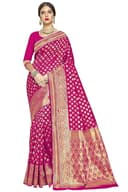 Woman wearing a red party wear ethnic kurta style by Nishtha Chadda