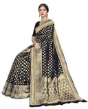 Woman wearing a beige party wear ethnic kurta style by Nishtha Chadda