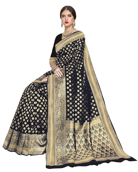 Woman wearing a beige party wear ethnic kurta style by Nishtha Chadda