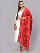 Woman wearing a brown indian kurti for women by Nishtha Chadda