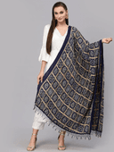 Woman wearing a brown indian kurti for women by Nishtha Chadda