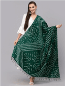 Woman wearing a brown indian kurti for women by Nishtha Chadda