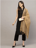 Woman wearing a red indian kurti for women by Nishtha Chadda