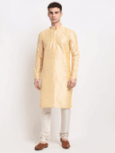 Model wearing a teal party wear kurta by Nishtha Chadda