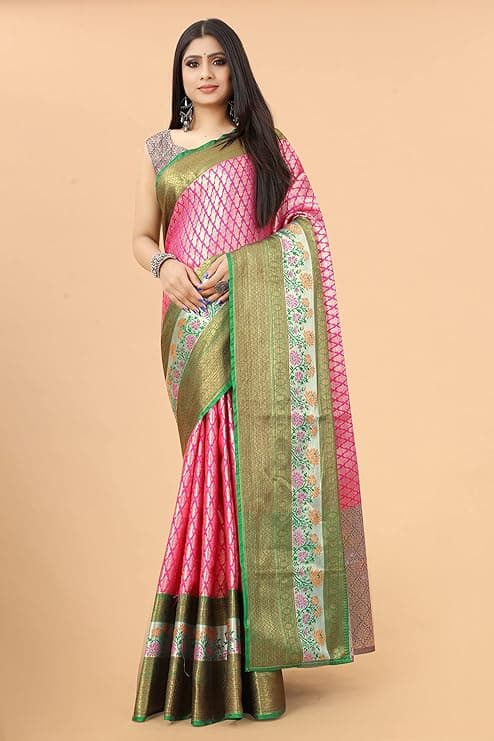 Woman wearing a grey party wear ethnic kurta style by Nishtha Chadda