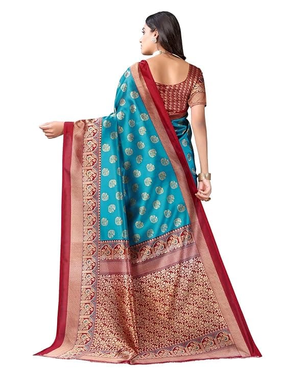 Woman wearing a purple party wear ethnic kurta style by Nishtha Chadda