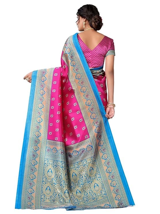 Woman wearing a purple party wear ethnic kurta style by Nishtha Chadda