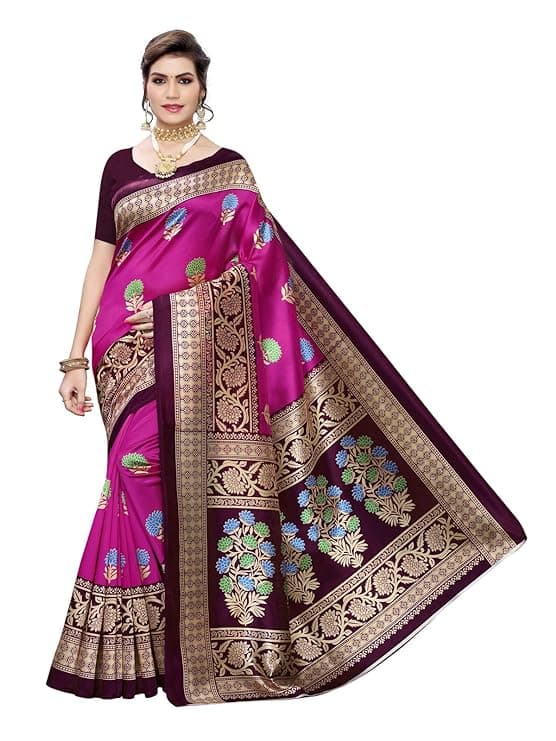 Woman wearing a maroon party wear ethnic kurta style by Nishtha Chadda