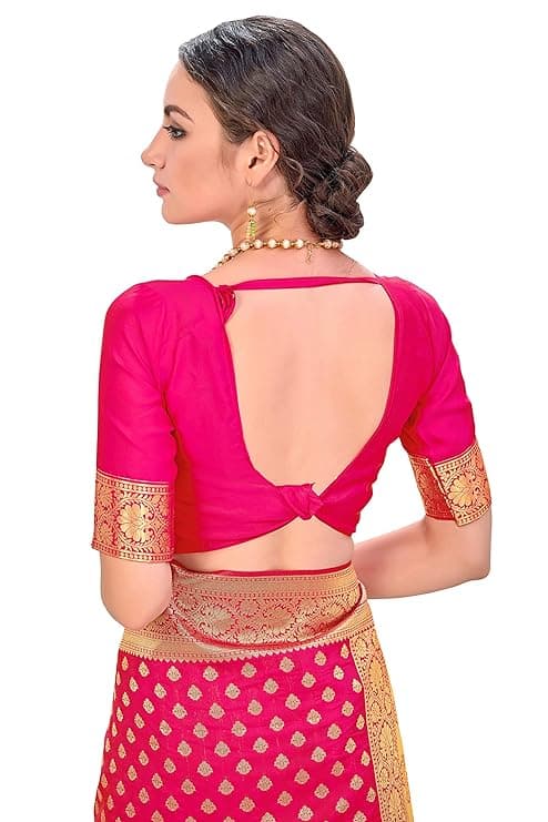 Woman wearing a red party wear ethnic kurta style by Nishtha Chadda