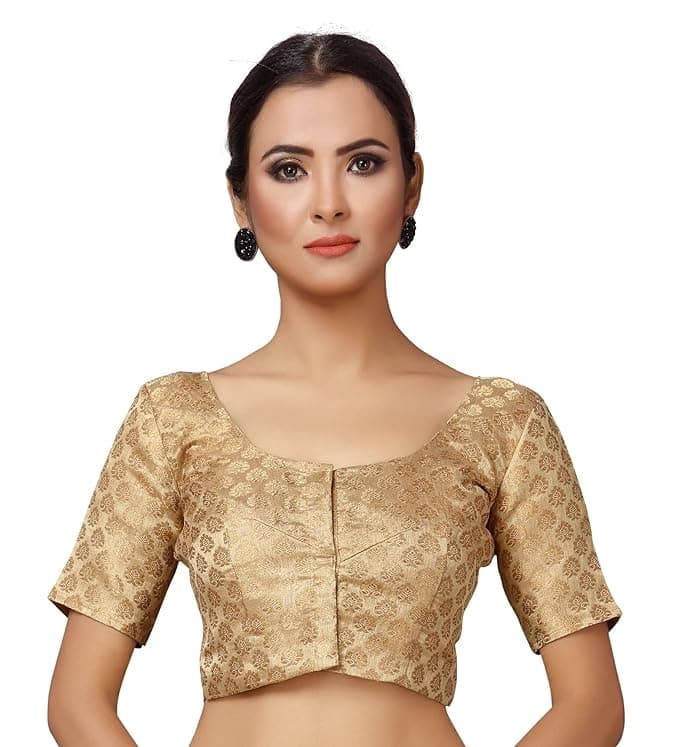 Woman wearing a grey party wear ethnic kurta style by Nishtha Chadda