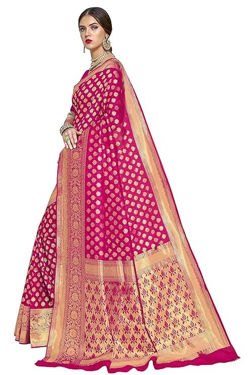 Woman wearing a red party wear ethnic kurta style by Nishtha Chadda