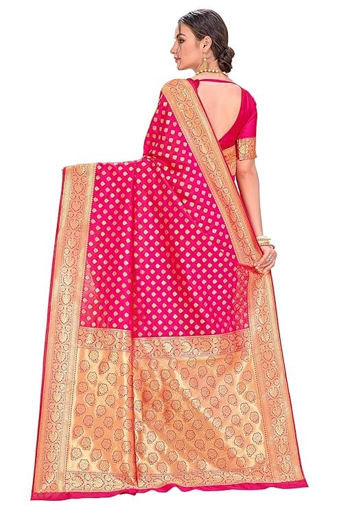 Woman wearing a coral party wear ethnic kurta style by Nishtha Chadda